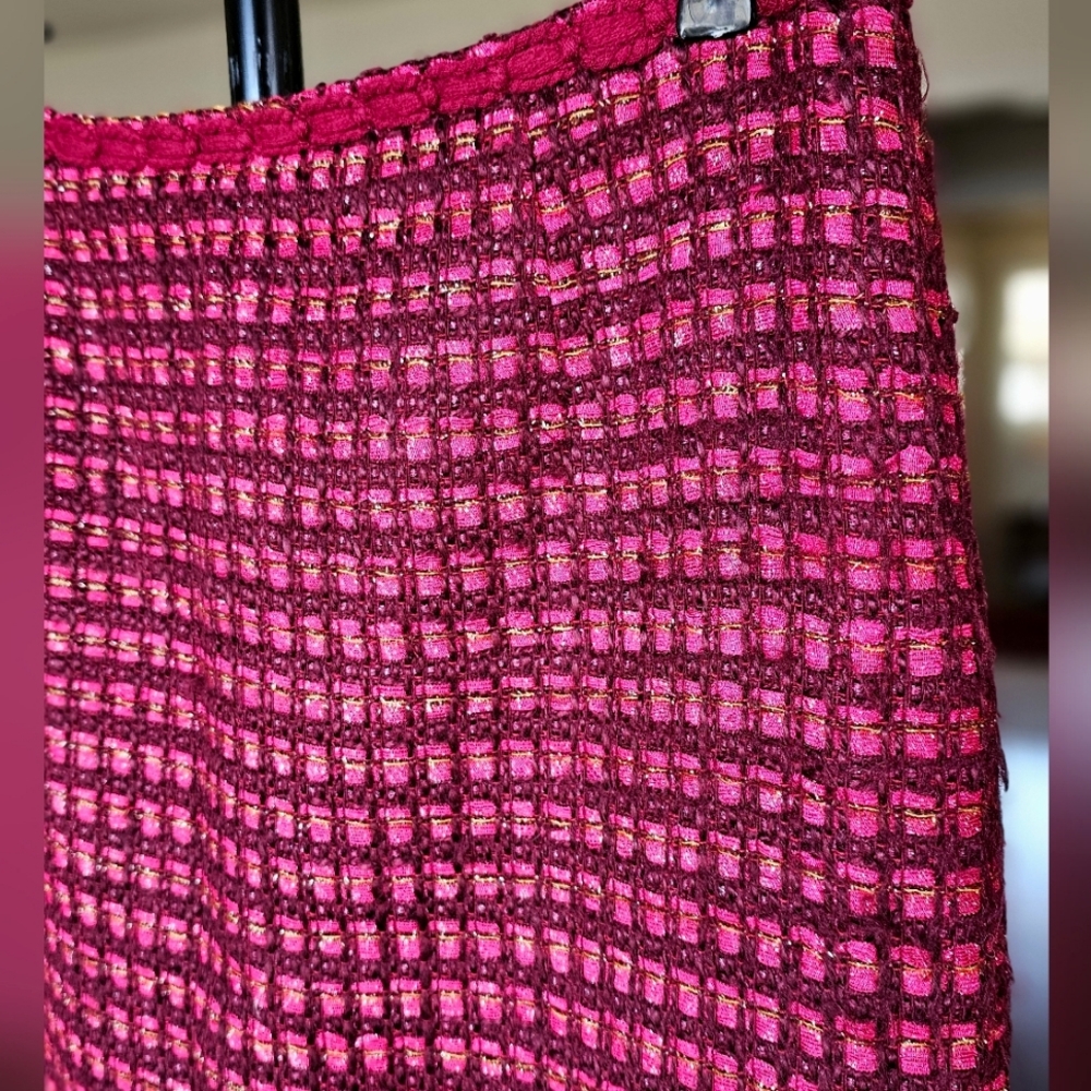 Tory Burch‎ Victory Tweed Pencil Skirt - Picture 2 of 6